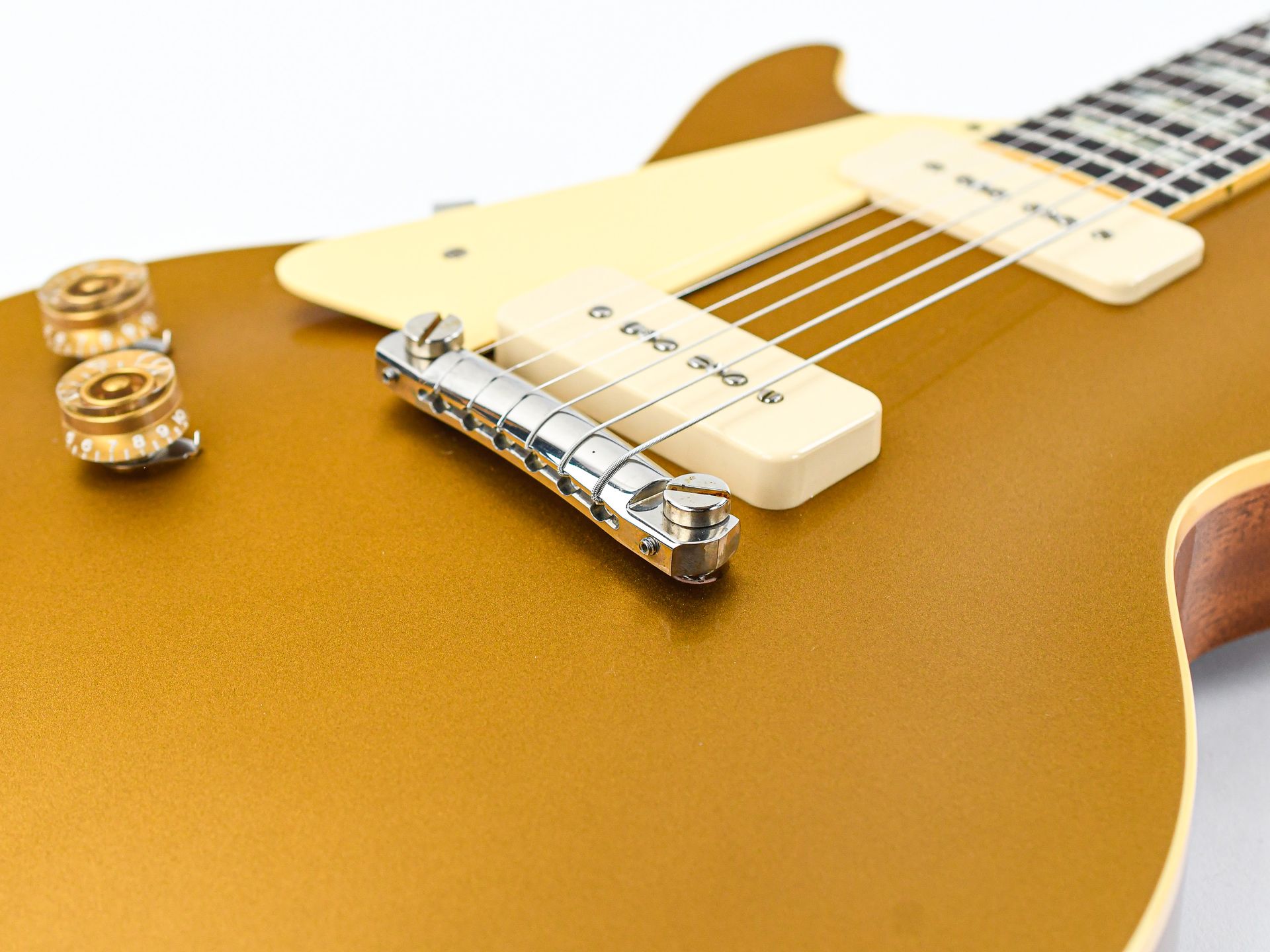 Gibson Custom 1954 Les Paul Reissue Vos Lefty Antique Gold The Fellowship Of Acoustics 0029